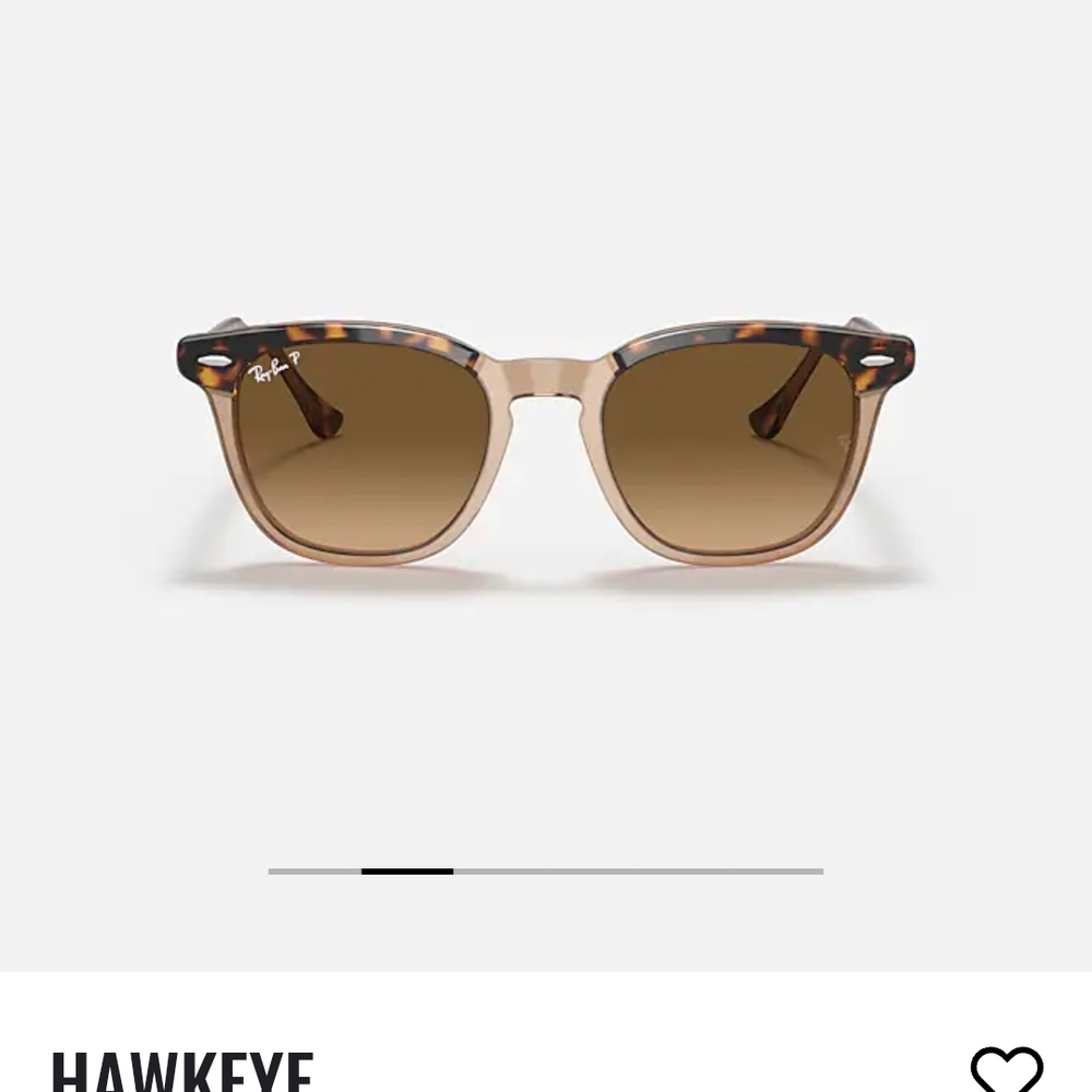 Ray-Ban Tortoise Frame Sunglasses with Brown Lenses - Picture 3 of 12